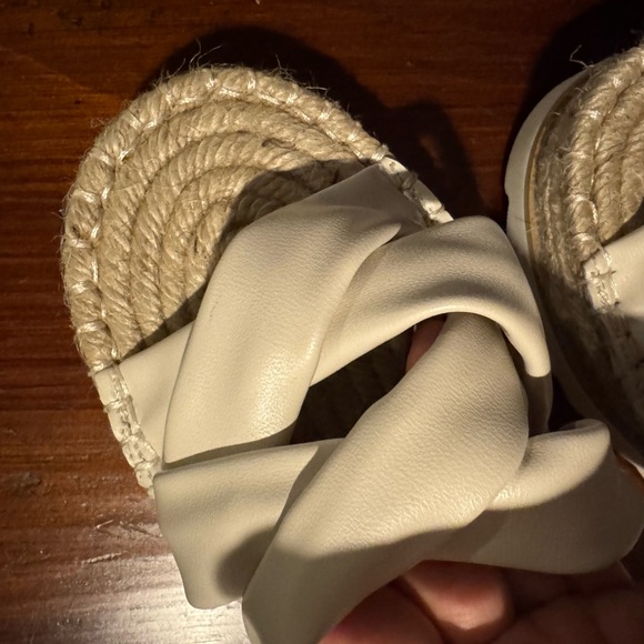 Oasis Society Cream Espadrille Sandals - Picture 3 of 7